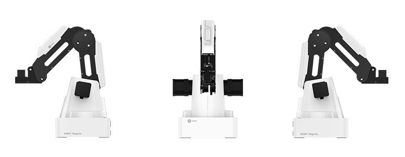 How do you use outputs on a Dobot Magician?