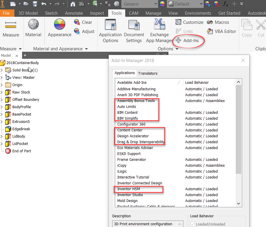 Make Inventor Load Faster