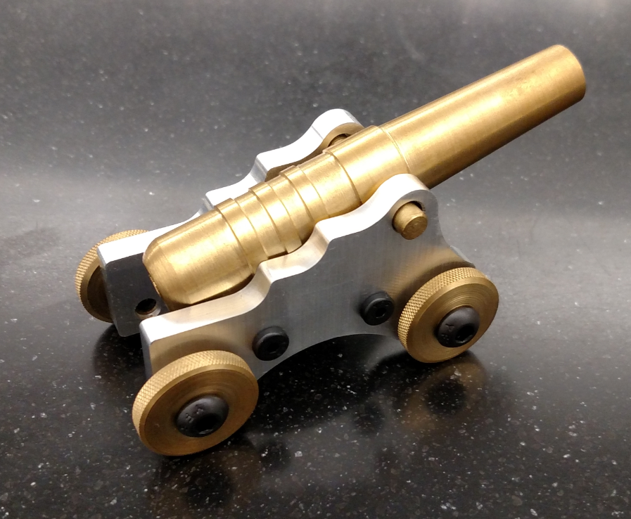 Brass & Aluminum Cannon