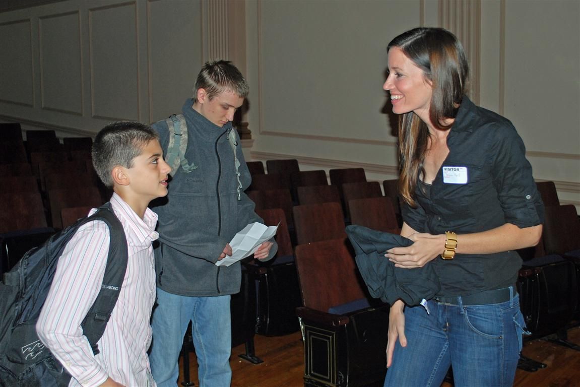 Deanne Bell Visits Cazenovia HS
