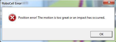 IMPACT OCCURED ERROR