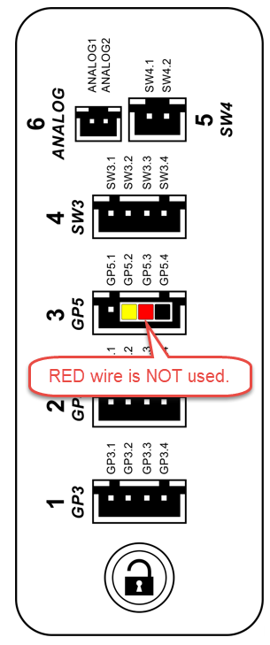 How do I use a switch as an input for the Dobot Magician?