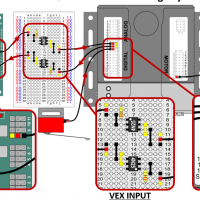 Why do I need a resistor with Inputs on robots and micro-controllers?