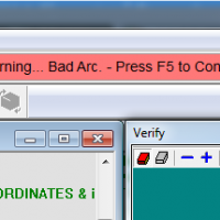 CNCMOTION: BAD ARC ERROR
