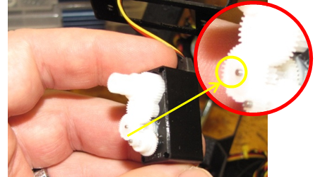 HOW DO YOU FIX A SERVO WITH STRIPPED GEARS?