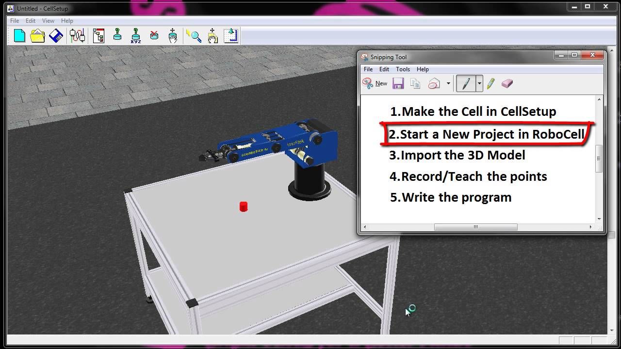 Robocell: Getting Started