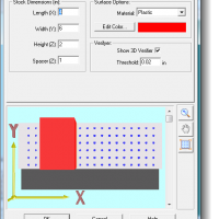 THE STOCK IN CNCMOTION IS THE WRONG SIZE! HOW DO I CHANGE IT?