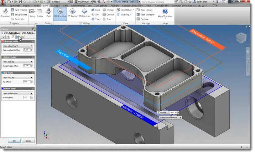 HOW DO I USE HSM, THE CAM TAB IN AUTODESK INVENTOR?