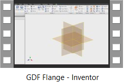 How do I use Inventor to make The Flange?