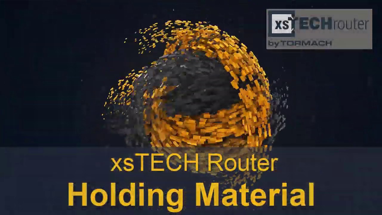 How to hold material in the xsTECH